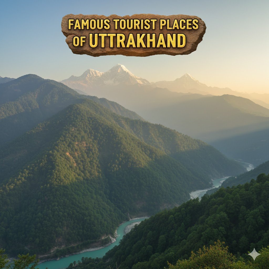 FAMOUS TOURIST PLACES OF UTTRAKHAND